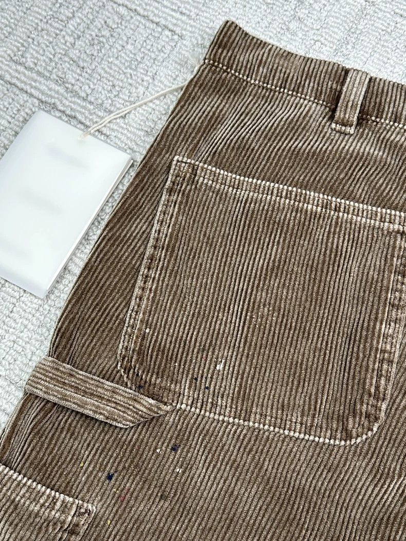 Our Legacy our legacy24SS Joiner Short Corduroy Ink Workwear Shorts 25 Size US 30 / EU 46 - 4 Thumbnail