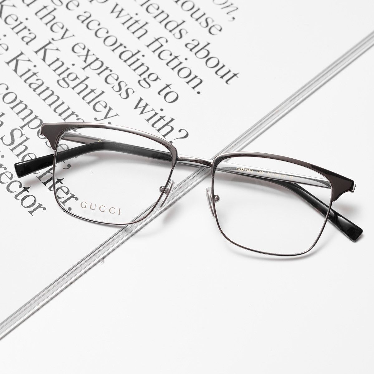 Gucci GUCCI GG2135O 002 GLASSES Size ONE SIZE - 6 Thumbnail