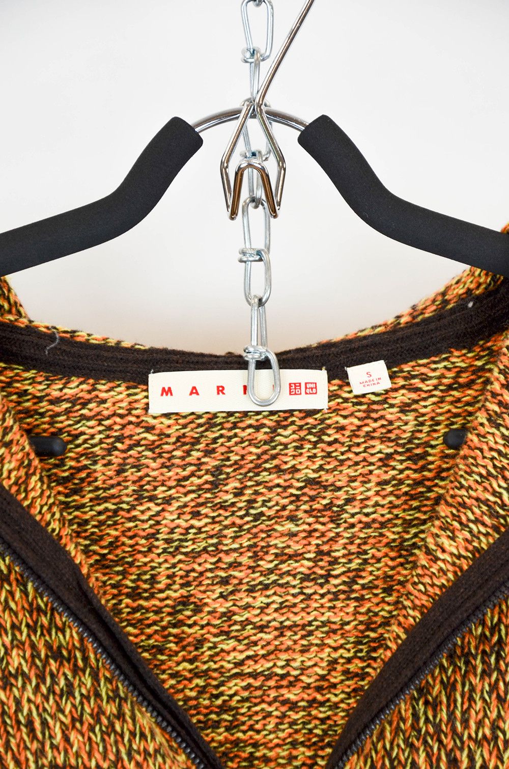 Marni × Uniqlo Uniqlo x Marni Knit Hoodie Oversized Fit Melange - Size S Size US S / EU 44-46 / 1 - 6 Thumbnail