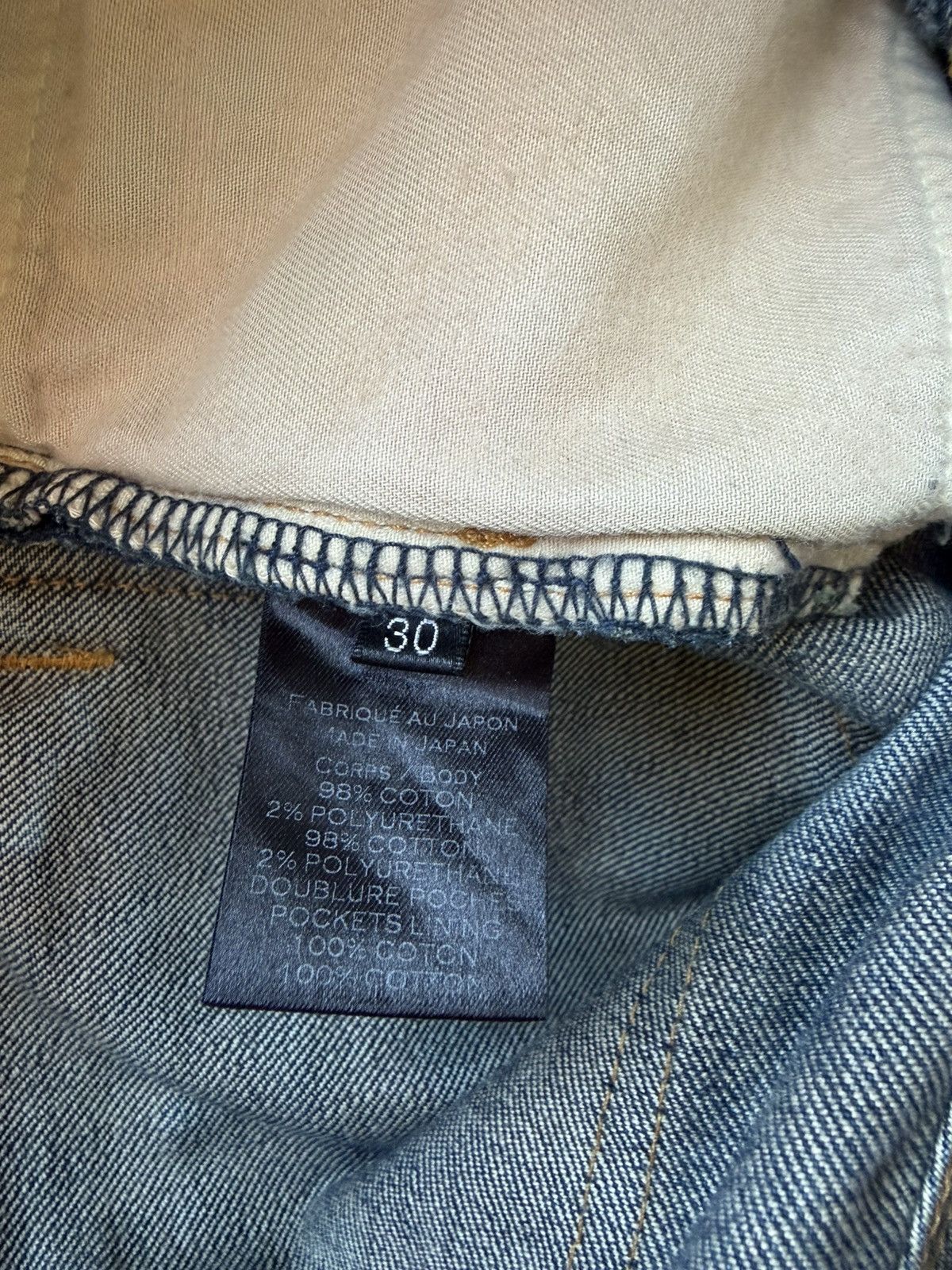 Balmain BALMAIN BIKER DENIM JEANS Size US 30 / EU 46 - 11 Thumbnail