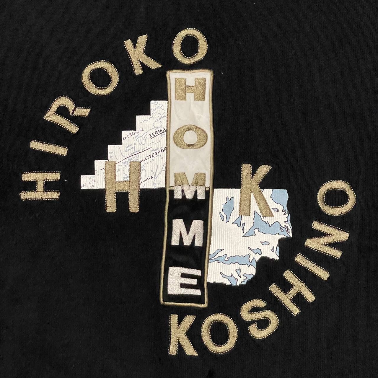 Hiroko Koshino Homme Rare🔥 Vintage Hiroko Koshino Homme Sweatshirt Embroidery Size US M / EU 48-50 / 2 - 4 Thumbnail