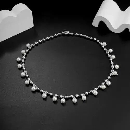 Jewelry Small Big Chain Necklace Size ONE SIZE - 4 Thumbnail