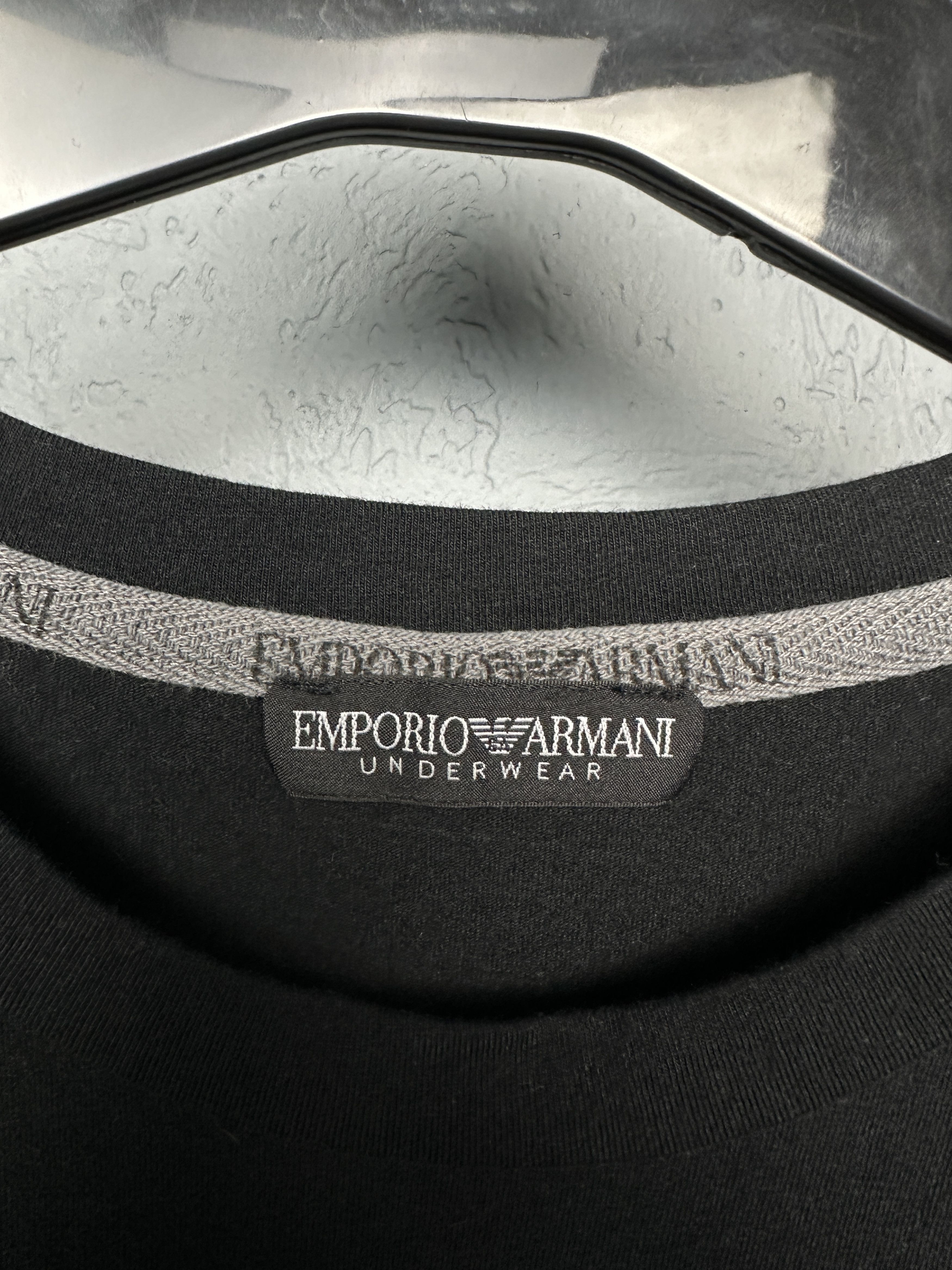 Emporio Armani Emporio Armani Mens Long Sleeve T-Shirt Size US S / EU 44-46 / 1 - 4 Thumbnail