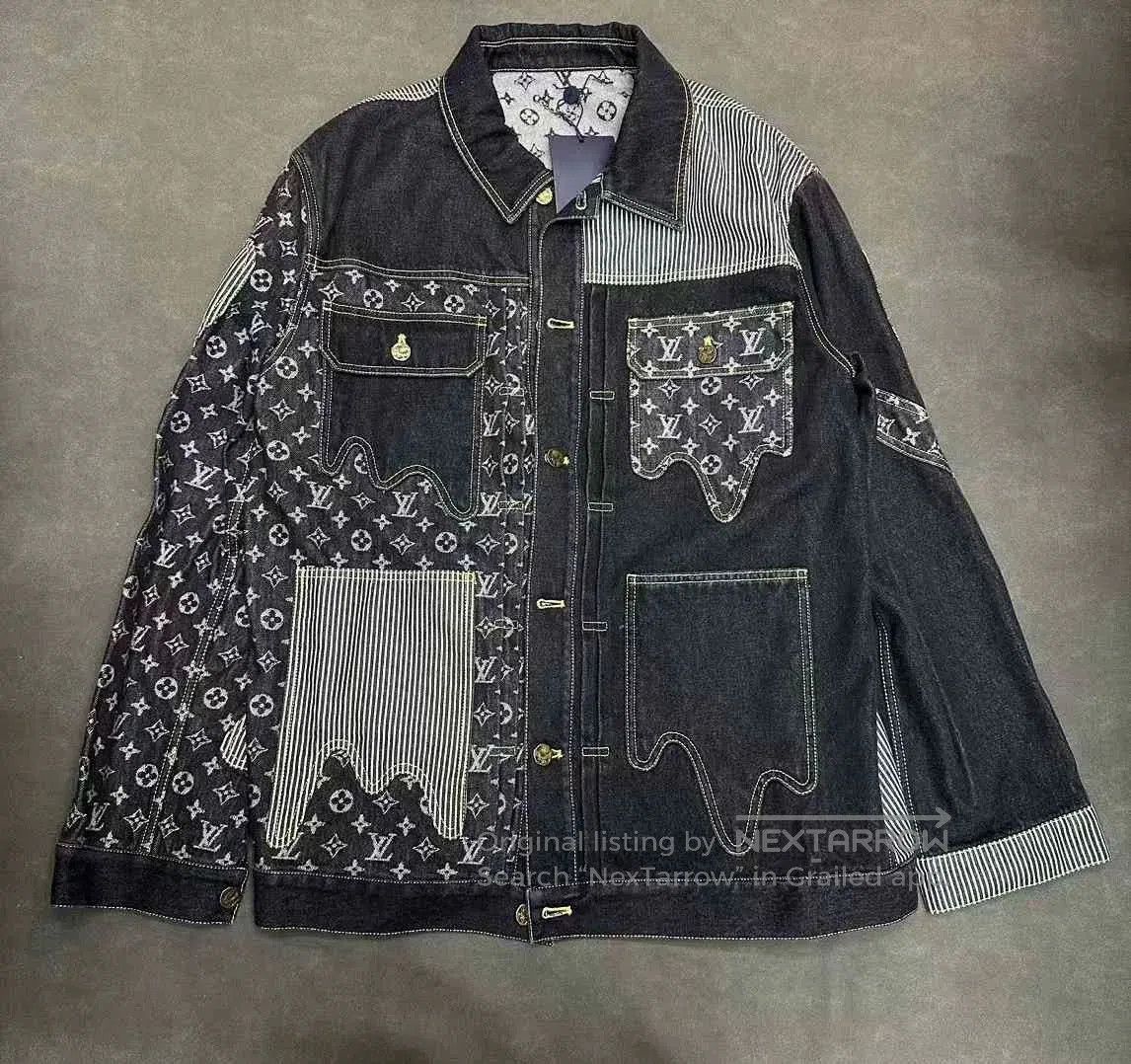Louis Vuitton Louis Vuitton x Nigo 2 Monogram Denim Jacket. Size US L / EU 52-54 / 3 - 1 Thumbnail
