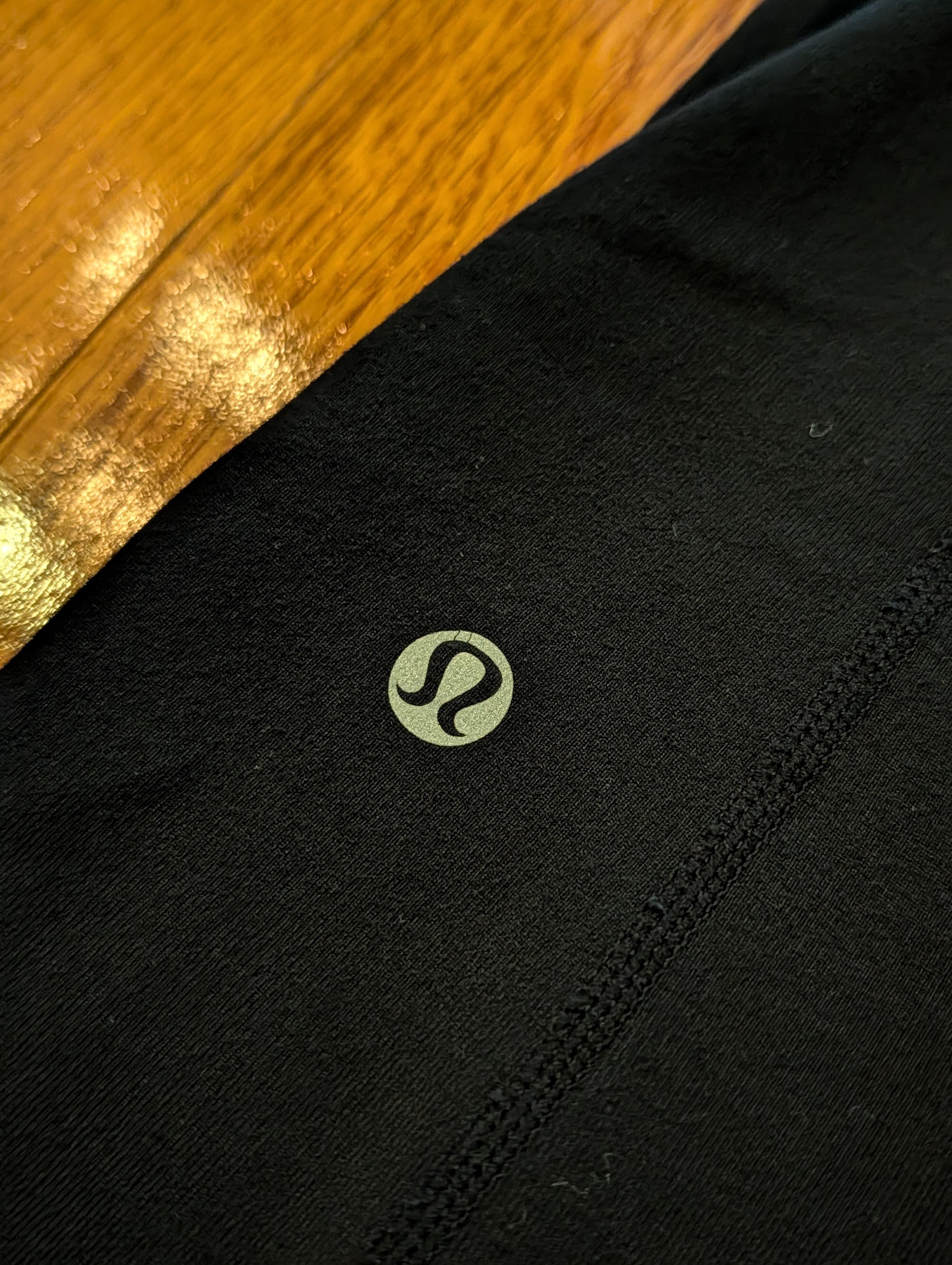 Lululemon Lululemon Flare Groove Womans Black Yoga Pants Size 31" - 5 Thumbnail