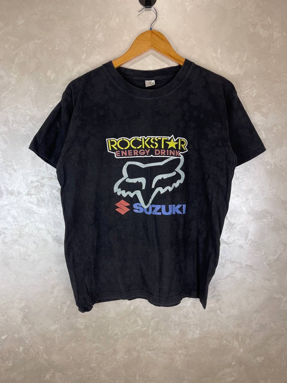Rockstar Energy Vintage Rockstar Energy Drink Suzuki Cotton T-Shirt Size M Size US M / EU 48-50 / 2 - 1 Thumbnail