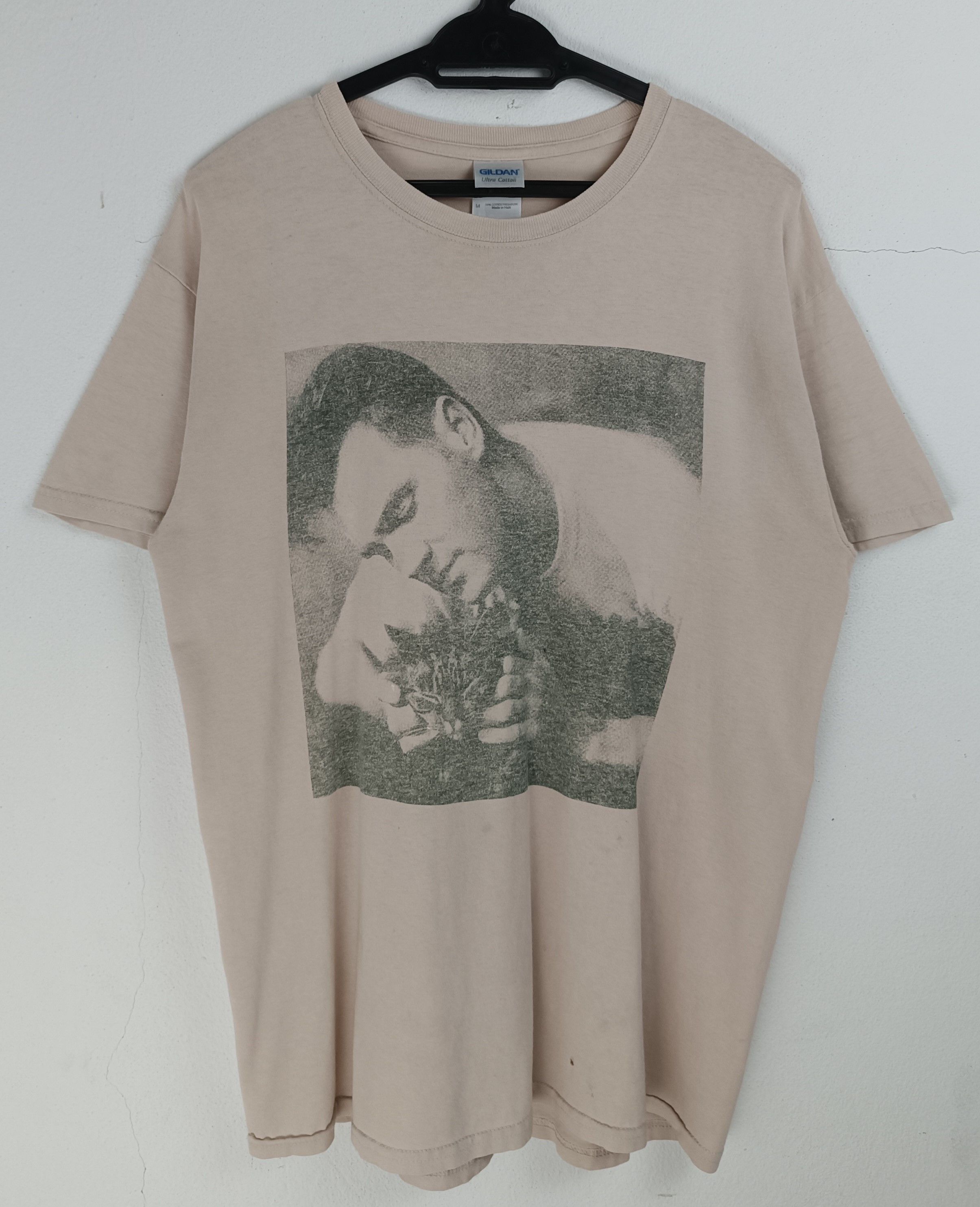 Band Tees VINTAGE MORRISSEY & THE CAT TEE the smiths pets cute cure Size US M / EU 48-50 / 2 - 3 Thumbnail