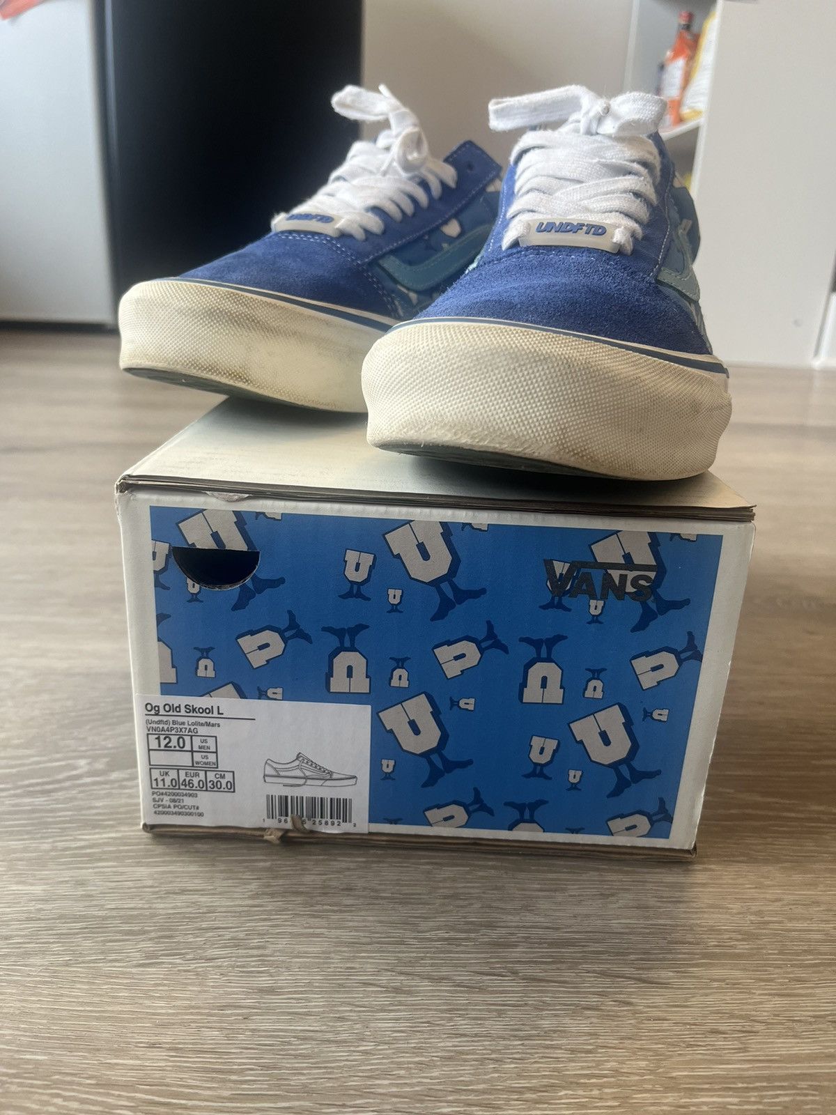 Undefeated × Vans Undefeated Vans Vault OG Old Skool Size US 12 / EU 45 - 5 Thumbnail