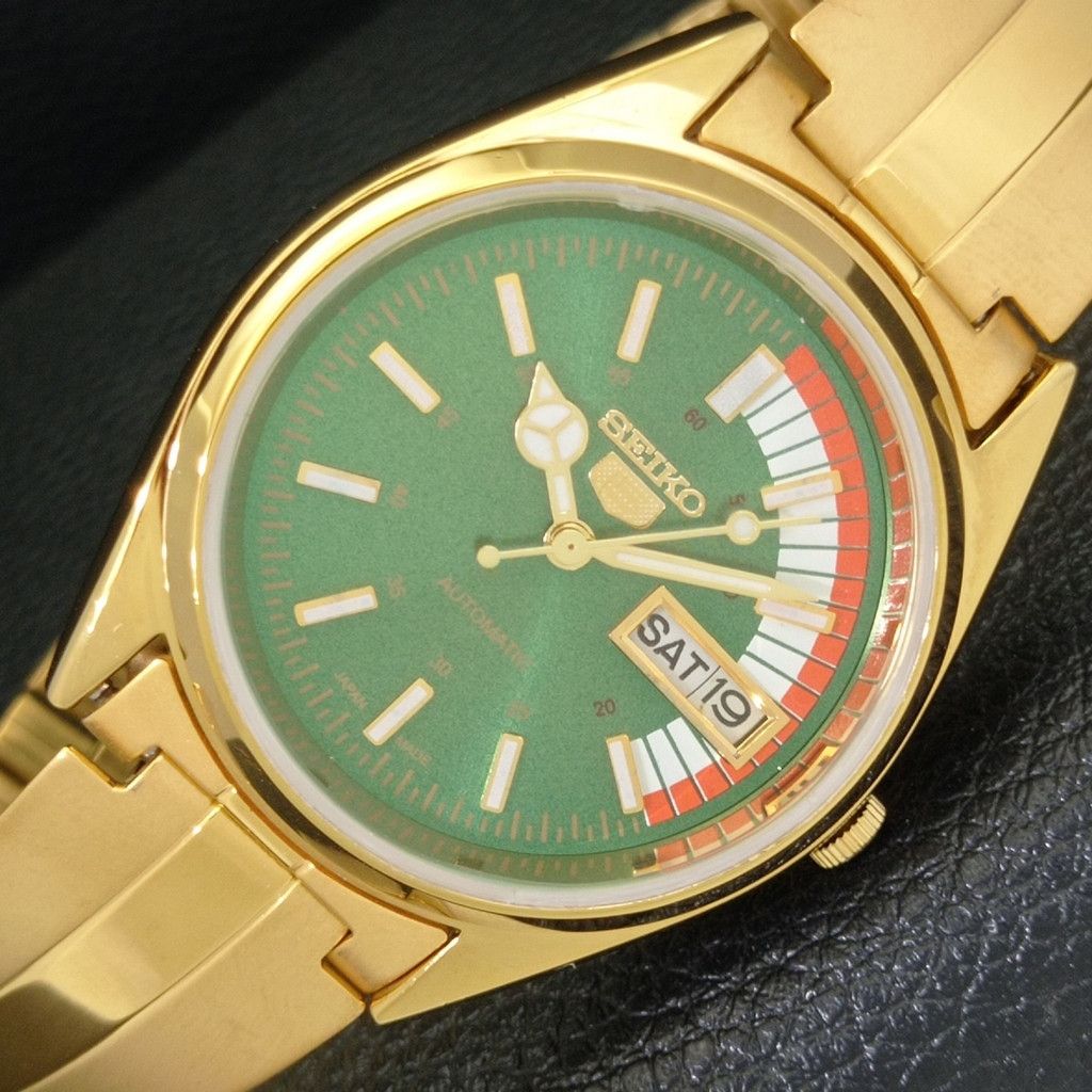 Seiko REFURBISHED VINTAGE SEIKO 5 AUTO JAPAN MENS WATCH a440682 Size 38 - 1 Thumbnail