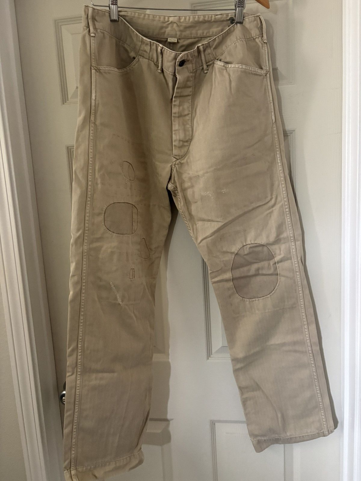 RRL Ralph Lauren RRL Patchwork Repair Pants Size US 34 / EU 50 - 1 Thumbnail