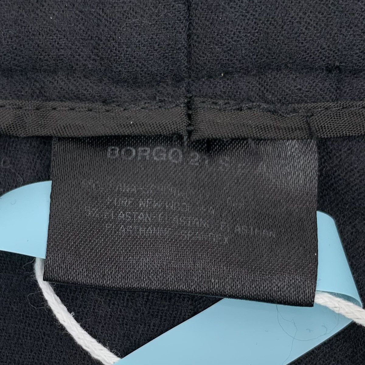 Armani Armani Black Wool Casual Pants K26WX Size US 34 / EU 50 - 7 Thumbnail