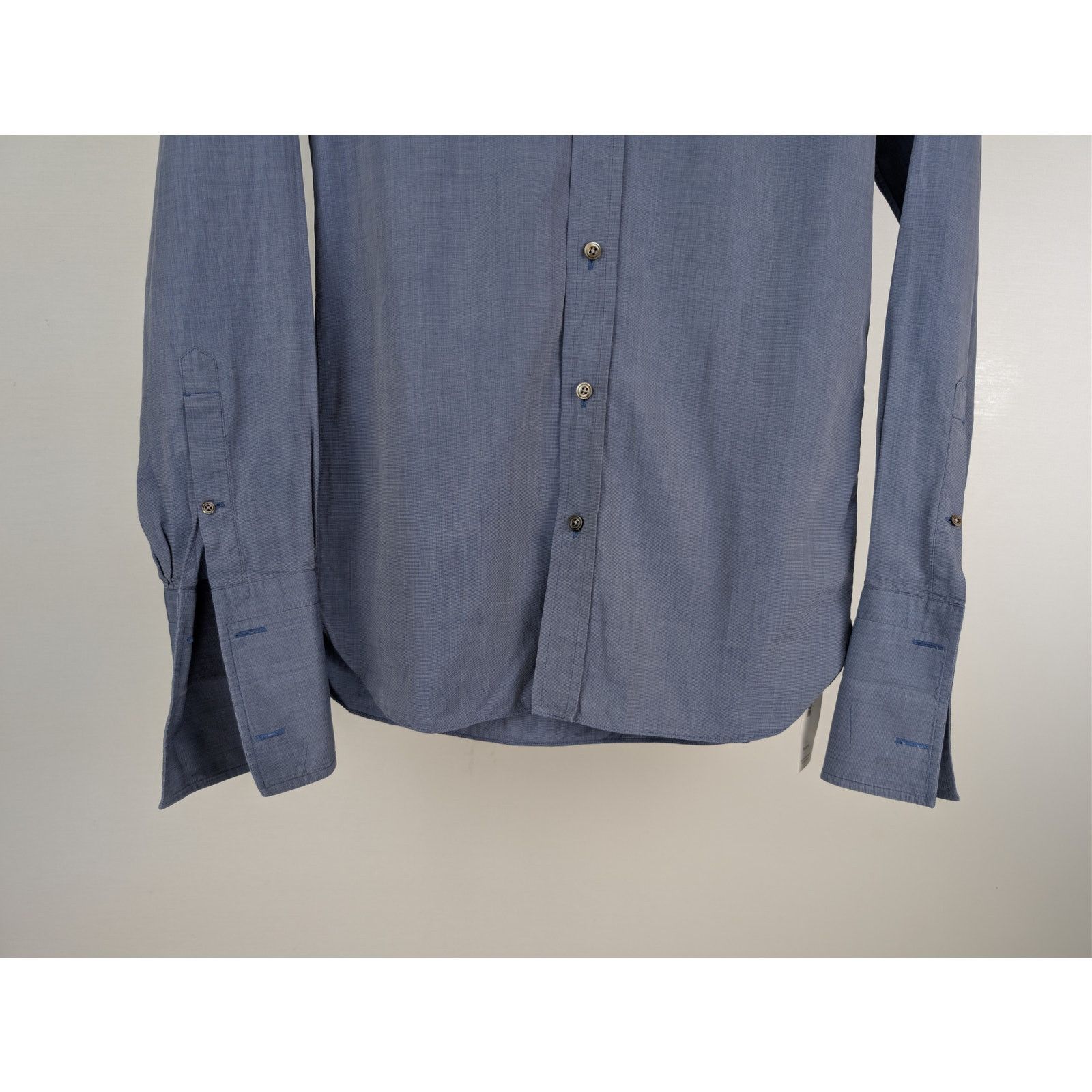 Tom Ford o1rshd1 CC20 Button up Shirt in Blue Size US S / EU 44-46 / 1 - 4 Thumbnail