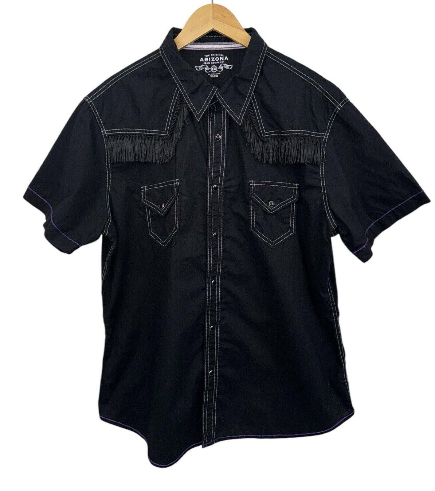 Designer Vintage Arizona Jean Co Western Shirt Pearl Snap Sz 2XL Size US XXL / EU 58 / 5 - 1 Thumbnail