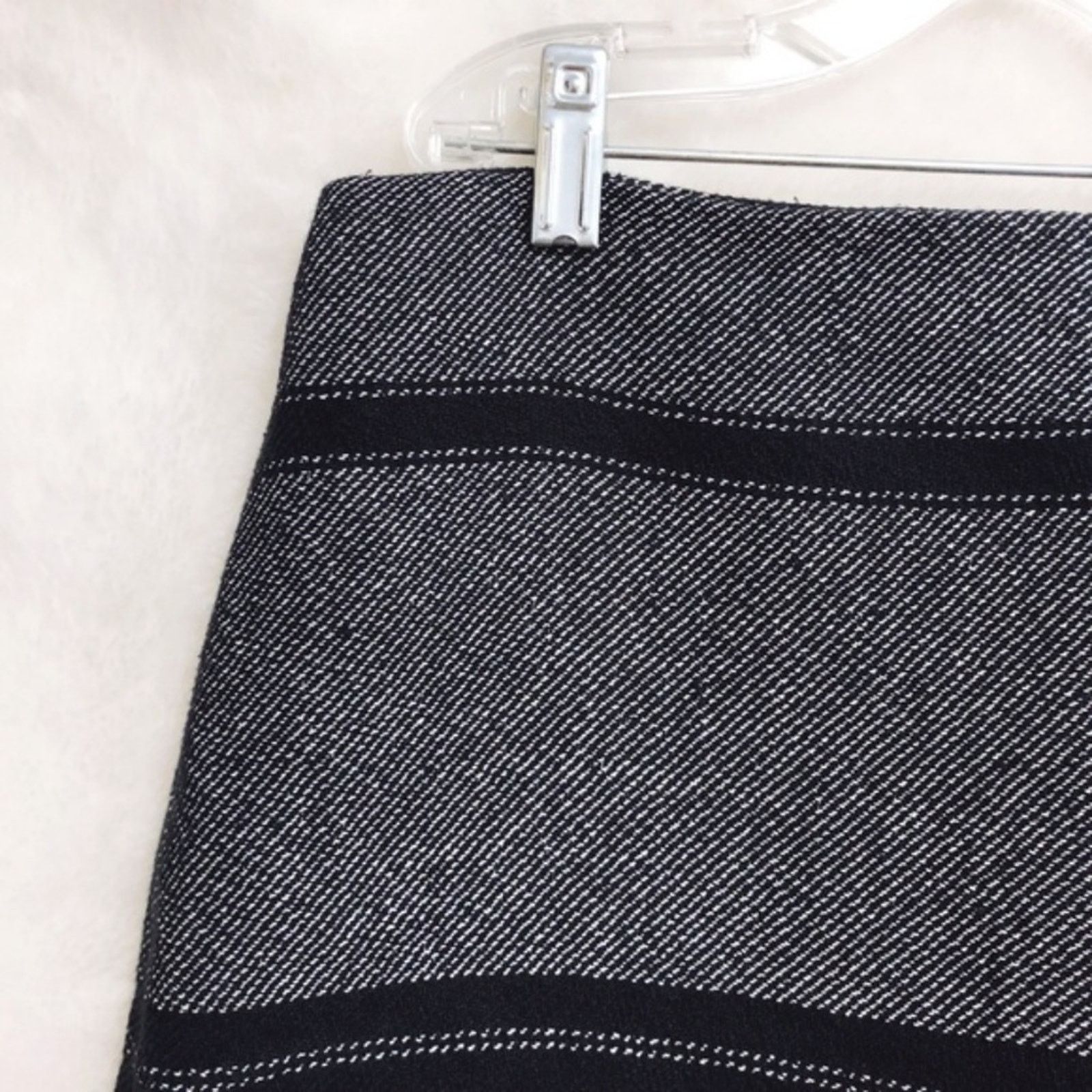 Loft LOFT Blue Blanket Jacquard Wrap Skirt Size 28" / US 6 / IT 42 - 6 Thumbnail