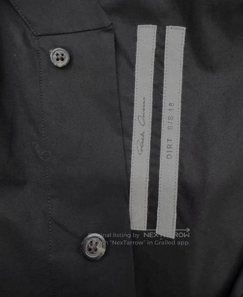 Rick Owens Rick Owens shirt Size US S / EU 44-46 / 1 - 5 Thumbnail