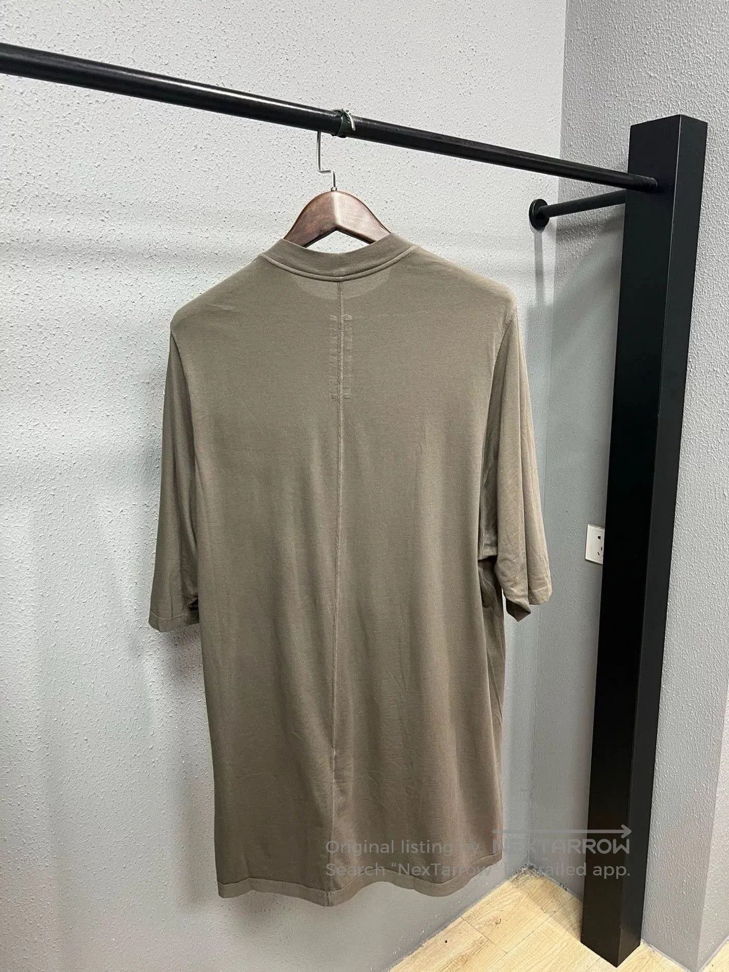 Rick Owens long sleeve olive green tee shirt. Size US S / EU 44-46 / 1 - 2 Thumbnail