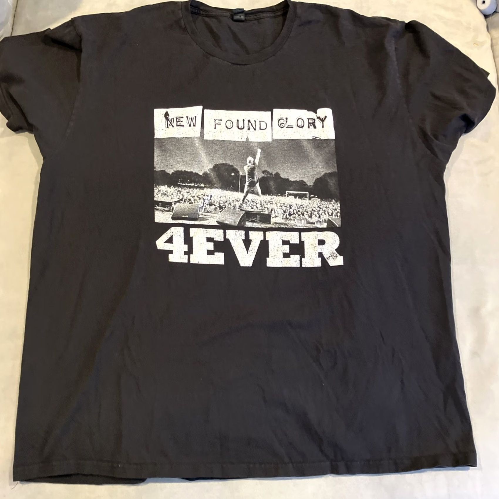 Vintage NEW FOUND GLORY Black Graphic T Shirt XXL Super Soft 4EVER Awesome Size US XXL / EU 58 / 5 - 2 Thumbnail