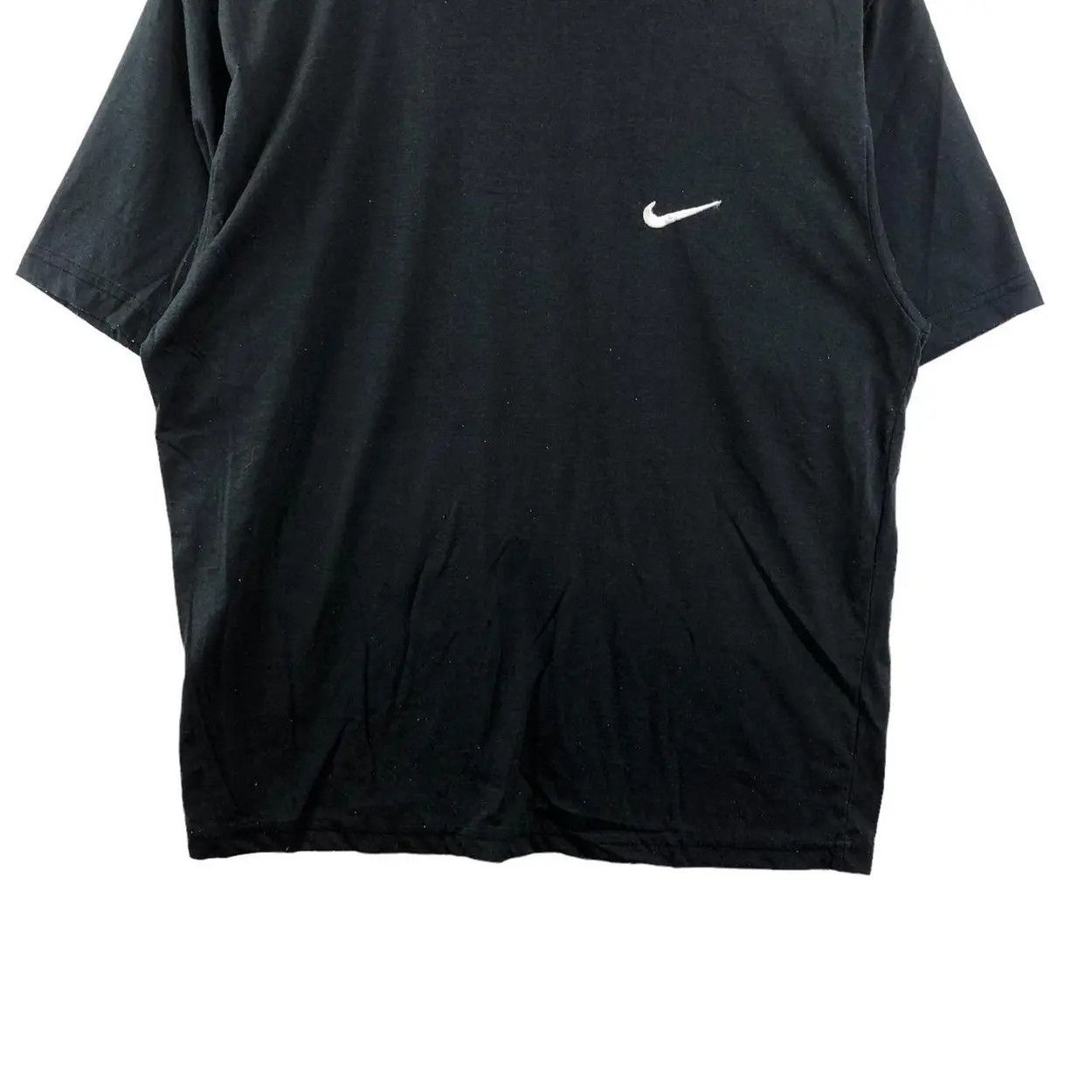 Other Vintage 90’ NIKE USA Embroidered Logo Plain Tee Shirt Size US L / EU 52-54 / 3 - 4 Thumbnail