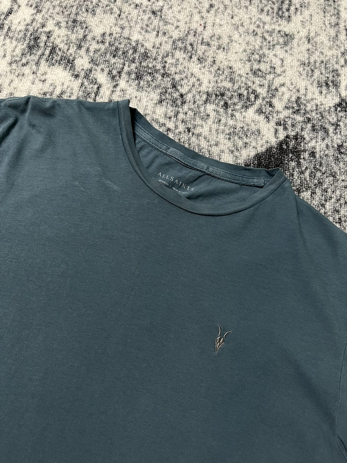 Allsaints Vintage Allsaints T Shirt Classic Green Y2K STYLE 90s Size US M / EU 48-50 / 2 - 2 Thumbnail