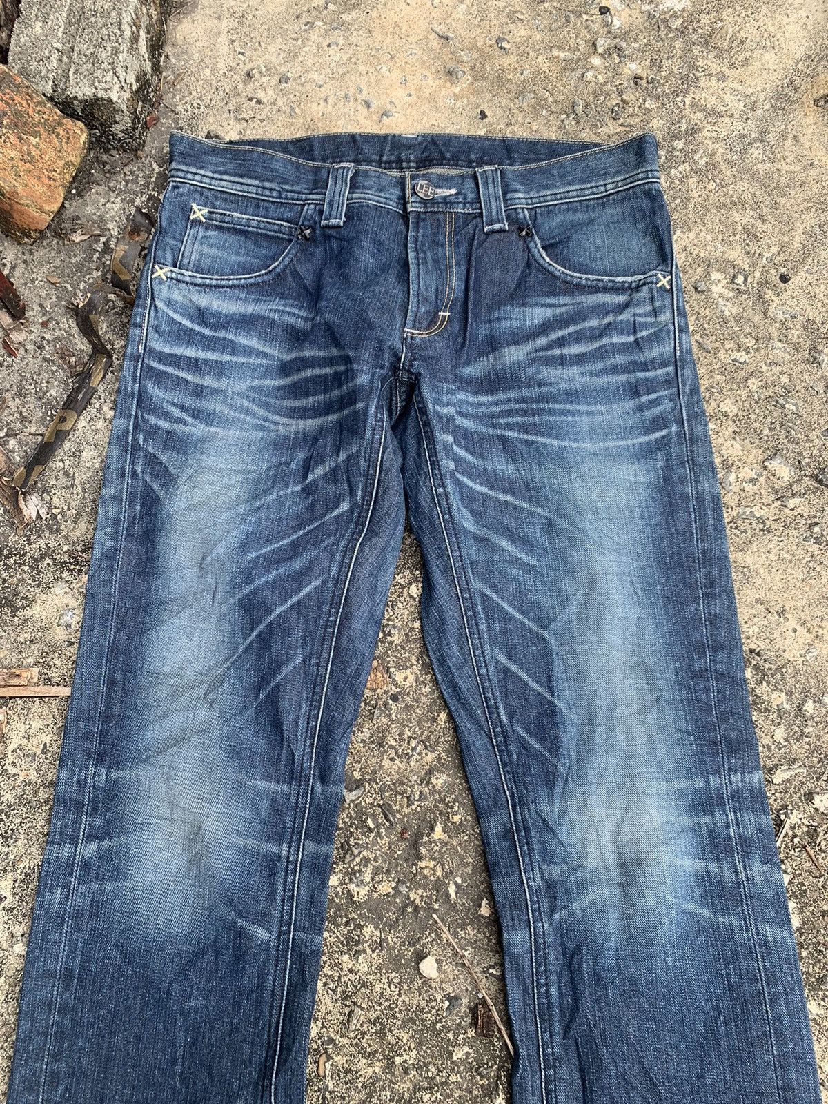Lee LEE RIDER BLACK PAIR NICE FADED. Size US 32 / EU 48 - 2 Thumbnail