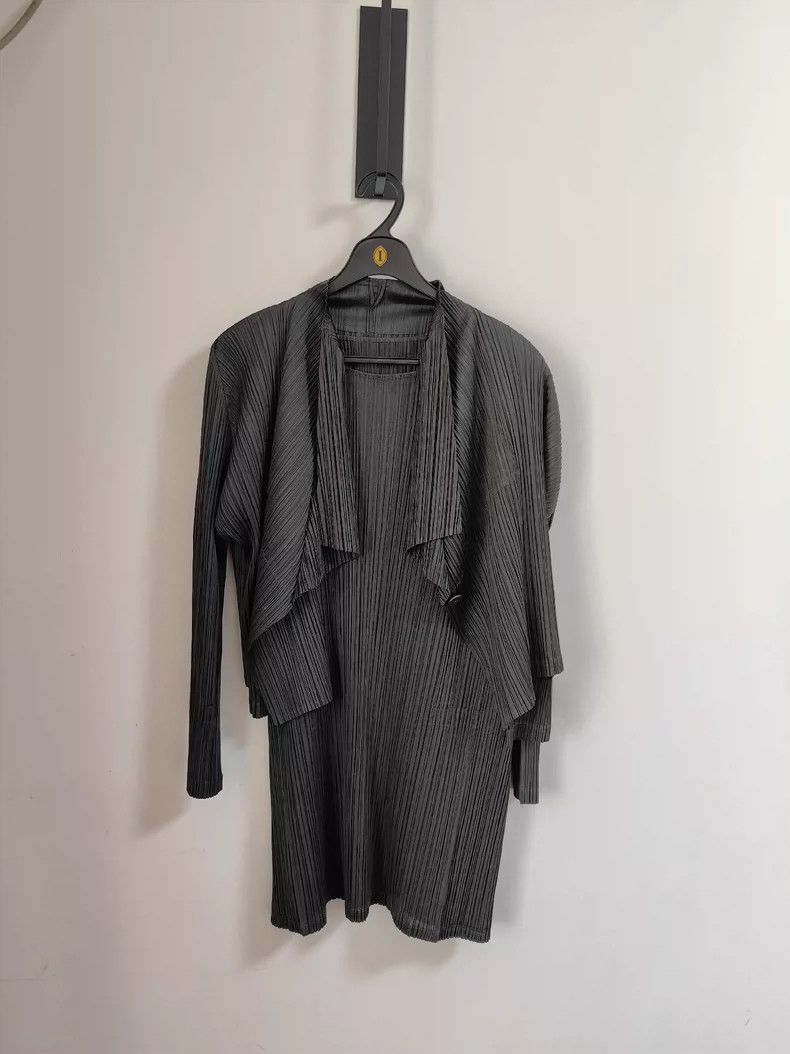 Other Issey Miyake size:3 Long-sleeved lapel short cardigan Size M / US 6-8 / IT 42-44 - 2 Thumbnail