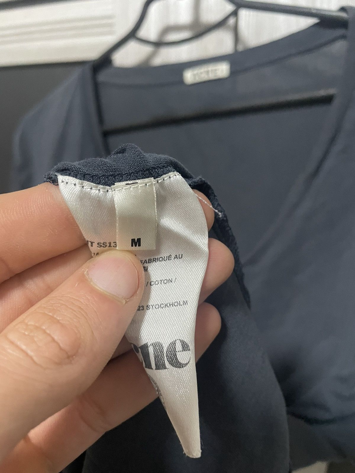 Acne Studios × Kanye West Trashed Acne Studios Limit SS13 Grey T-Shirt Worn By Kanye Size US M / EU 48-50 / 2 - 10 Thumbnail