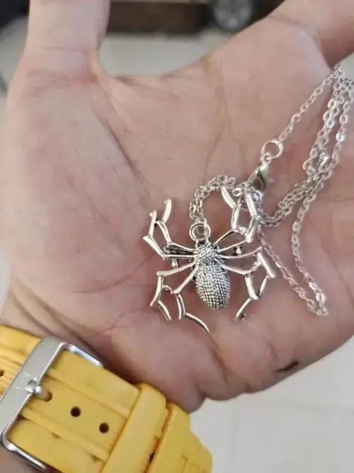 Jewelry Spider Halloween Pendants Cross Chain Necklace🔥🔥🔥 Size ONE SIZE - 3 Thumbnail