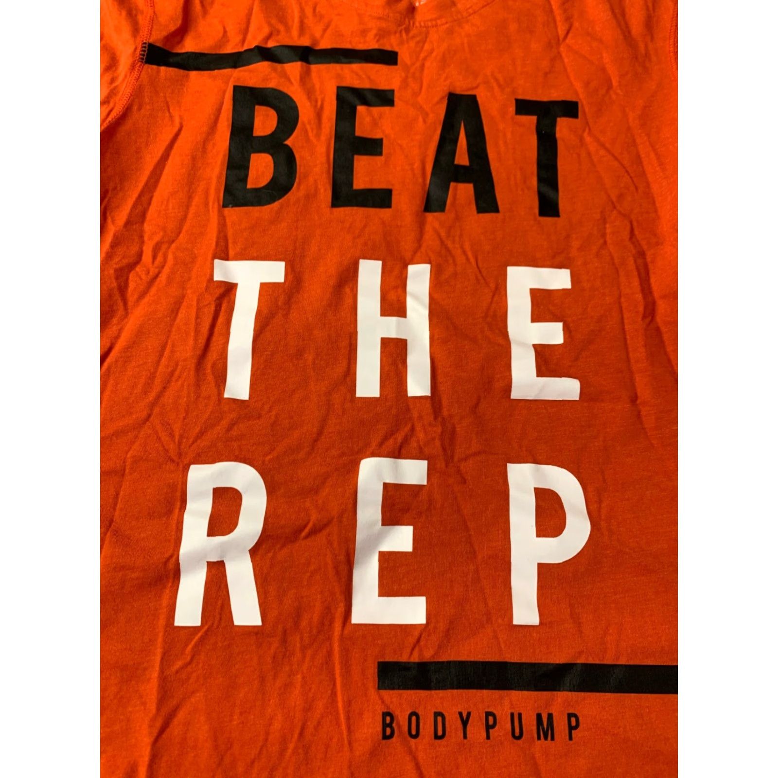 Reebok REEBOK MENS T-SHIRT Casual Short Sleeve Jersey Orange 60% Cotton 40% Nylon Logo Basic Tee Size M Size US M / EU 48-50 / 2 - 3 Thumbnail