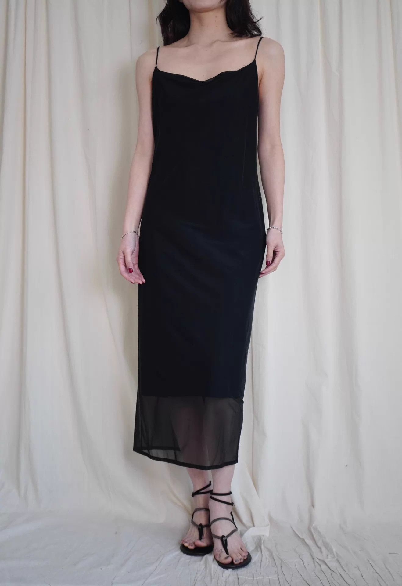Yohji Yamamoto Yohji Yamamoto Noir 2000SS Structured Cami Dress Size 3 Size L / US 10 / IT 46 - 2 Thumbnail