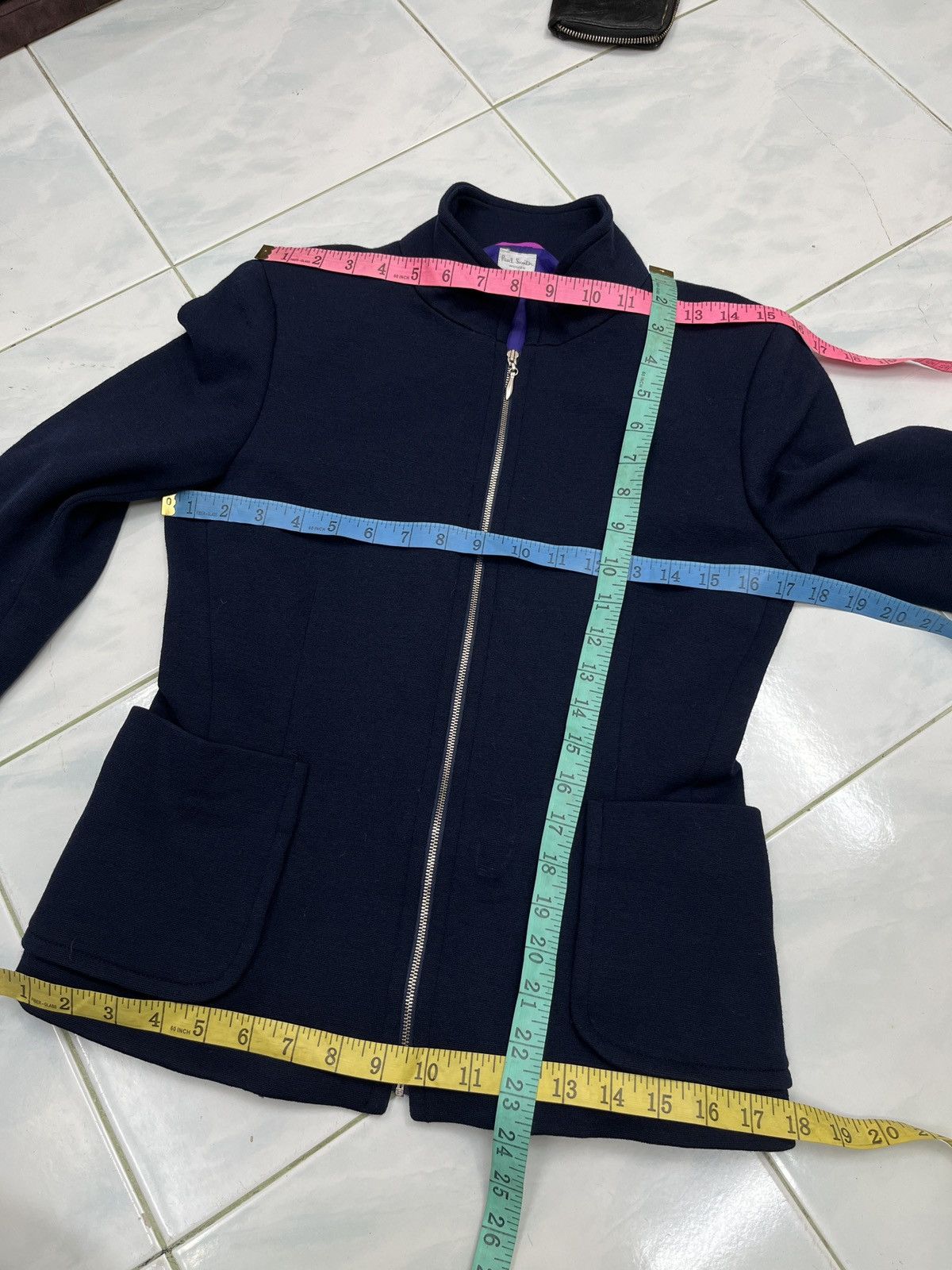Paul Smith 🔥🔥🔥STEALS PAUL SMITH DOUBLE POCKET ZIPPER JACKET Size S / US 4 / IT 40 - 16 Thumbnail