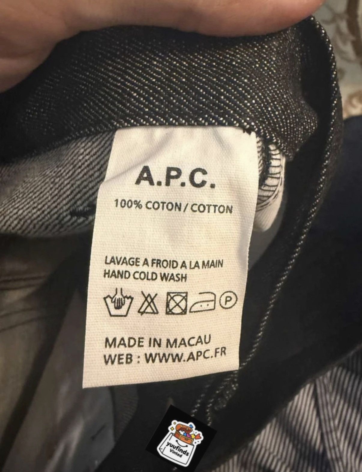 A.P.C. A.P.C Jeans Raw Denim Black Japanese Size 25" / US 0 / IT 36 - 4 Thumbnail