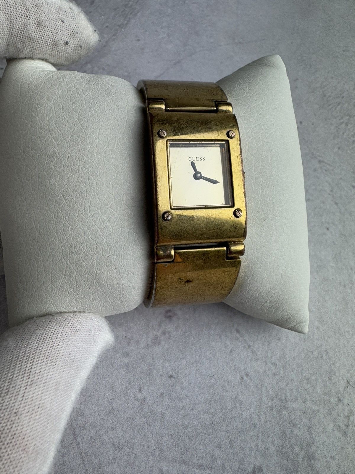 Guess × Vintage Guess Watch Gold Women’s Vintage Size ONE SIZE - 1 Thumbnail