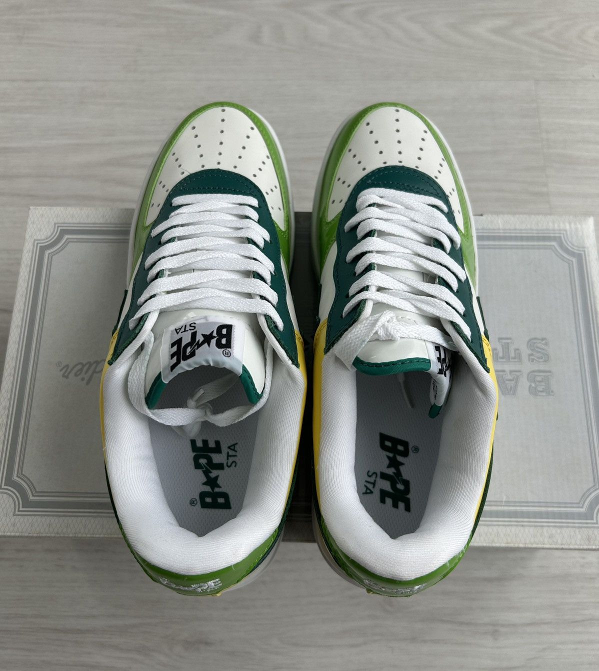 Bape VERY RARE OG 2009 A BATHING APE HONG KONG EXCLUSIVE BAPESTA Size US 9 / EU 42 - 10 Thumbnail