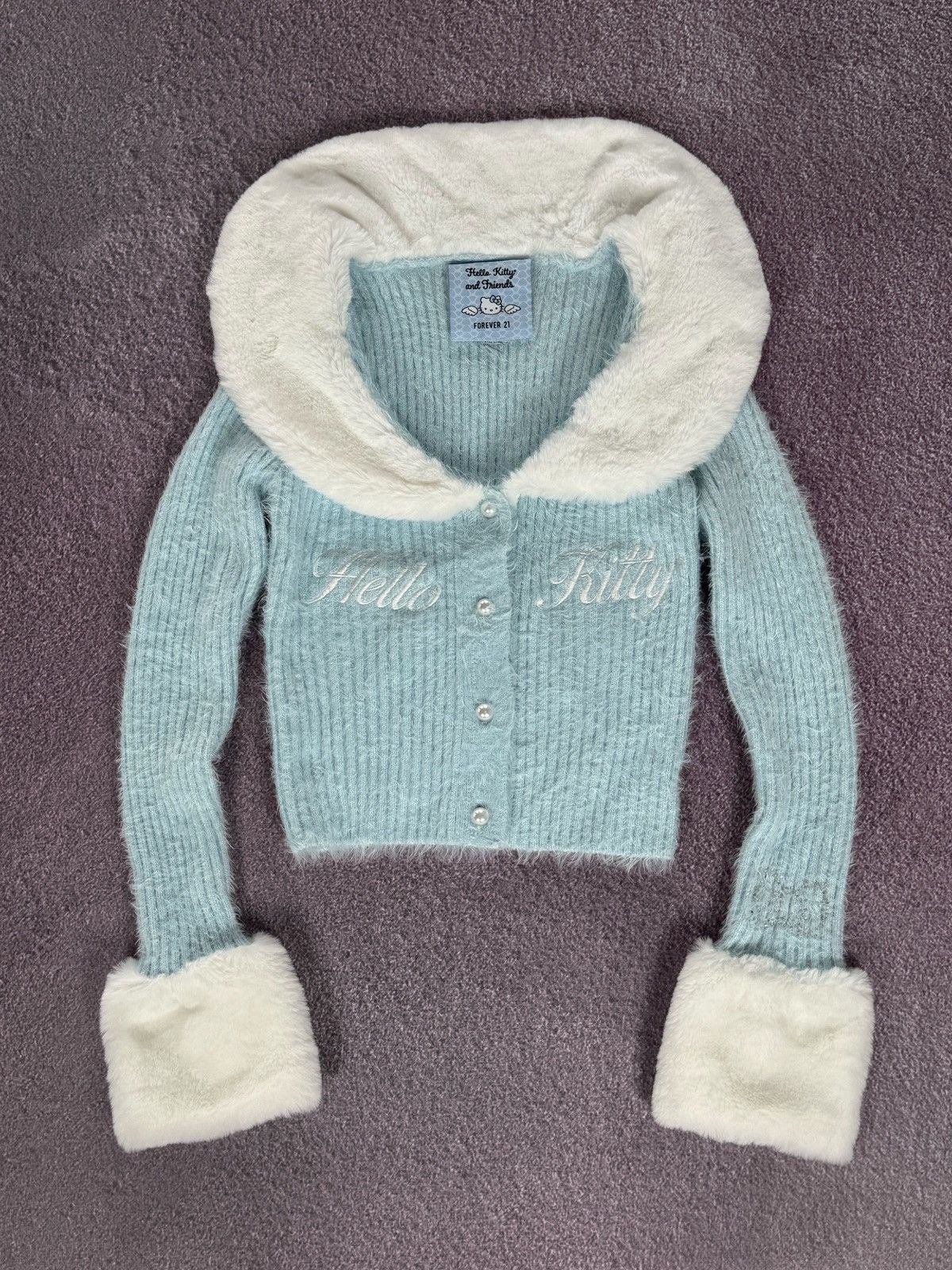 Hysteric Glamour Y2K Hello Kitty Cute Fabulous Faux Fur Sexy Sweater Size M / US 6-8 / IT 42-44 - 1 Thumbnail