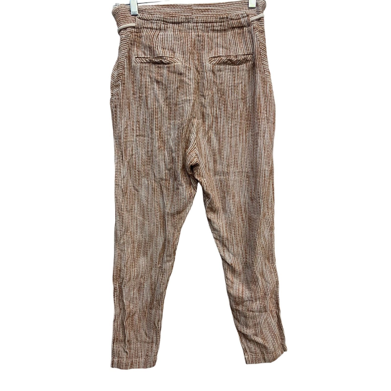 Free People Free People Light at Sunrise Cotton Knit Cropped Pants SZ 4 Size 27" / US 4 / IT 40 - 3 Thumbnail