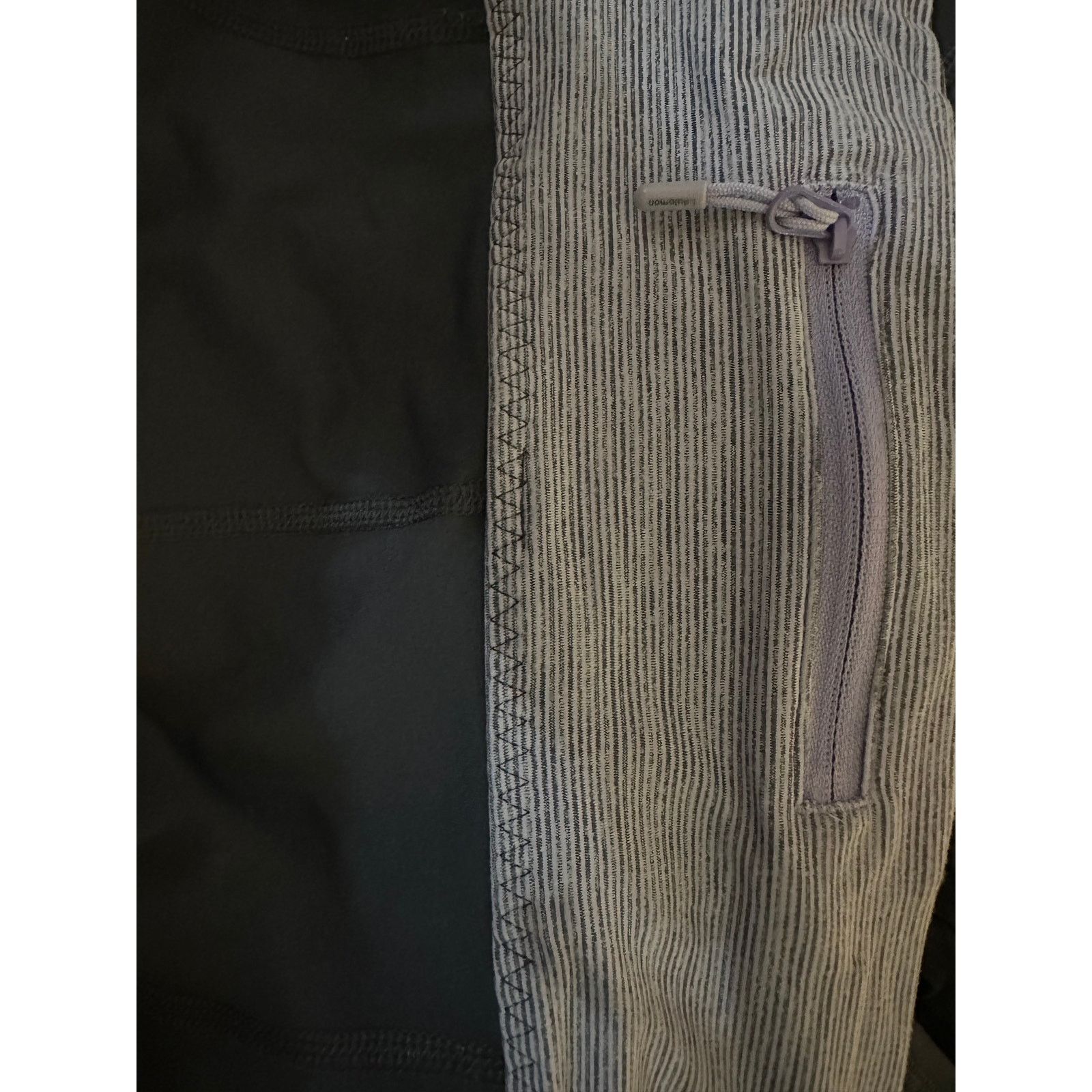 Lululemon Lululemon Lavender Gray Everlux Leggings, Zipper Pocket Size 32" / US 10 / IT 46 - 7 Thumbnail