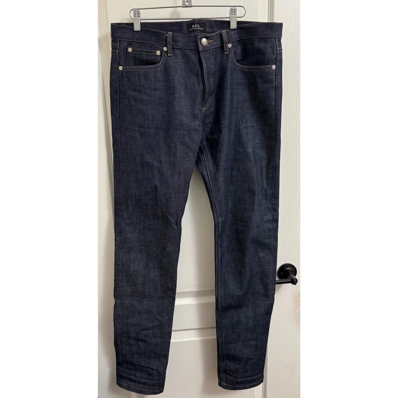 A.P.C. APC Petit New Standard Selvedge Denim Jeans Size 33 Size US 33 - 2 Thumbnail