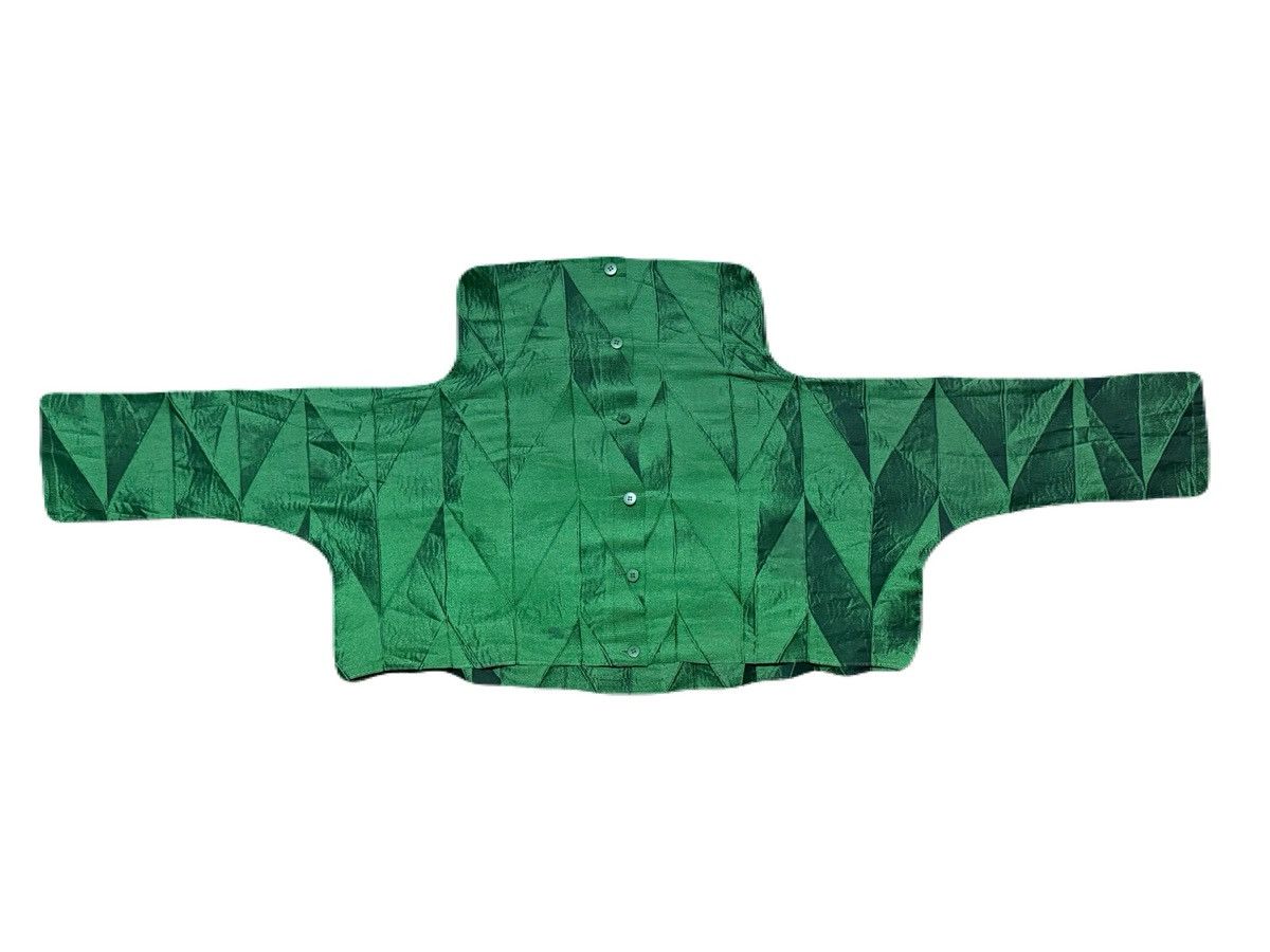 Issey Miyake Rare ! 2000’s Issey miyake fete pleated top green Size ONE SIZE - 1 Thumbnail