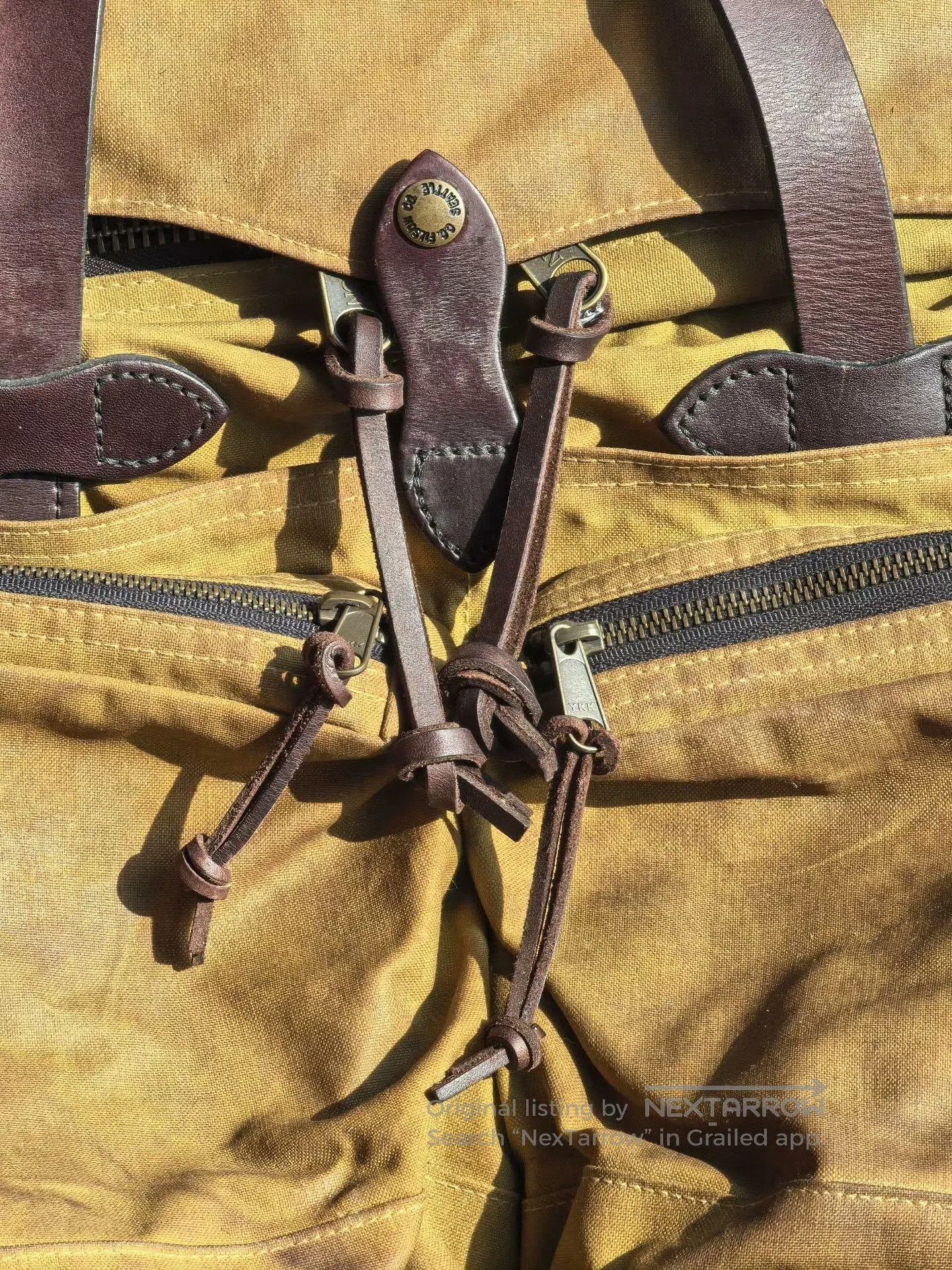 Filson Filson 70140 24h Waxed Canvas Briefcase. Size ONE SIZE - 7 Thumbnail