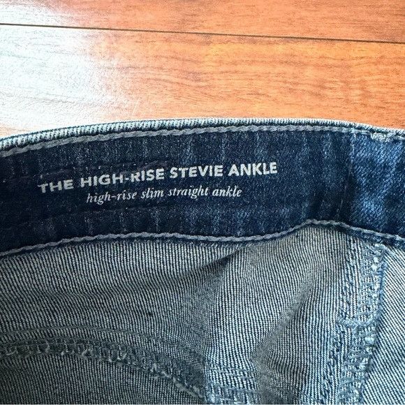 Anthropologie Adriano Goldschmied High Rise Stevie Ankle High Rise Sz 26 Size 26" / US 2 / IT 38 - 11 Thumbnail