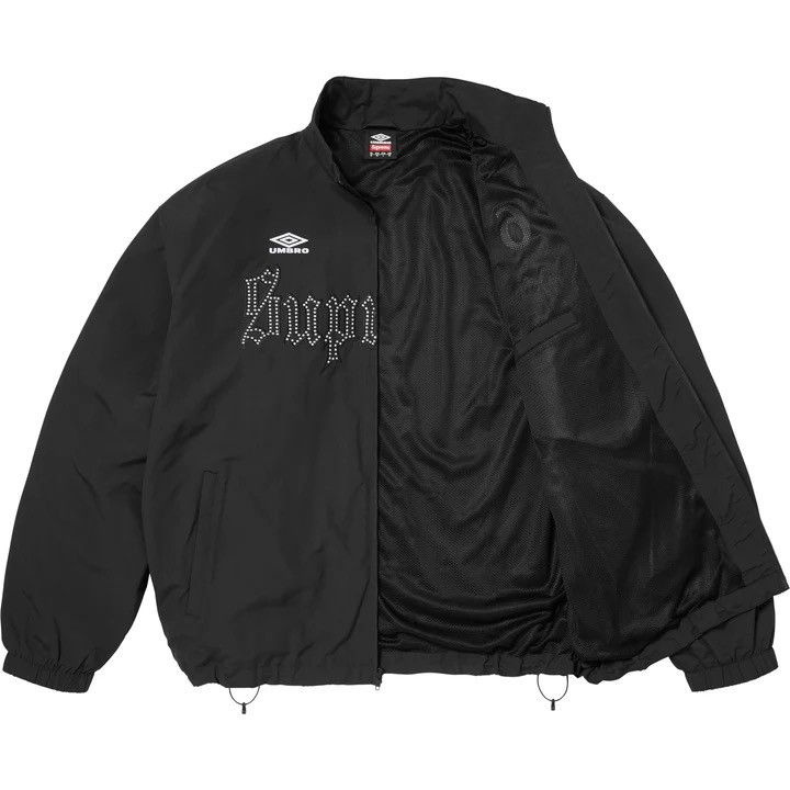 Supreme × Umbro Supreme Umbro Rhinestone Track Jacket | Grailed