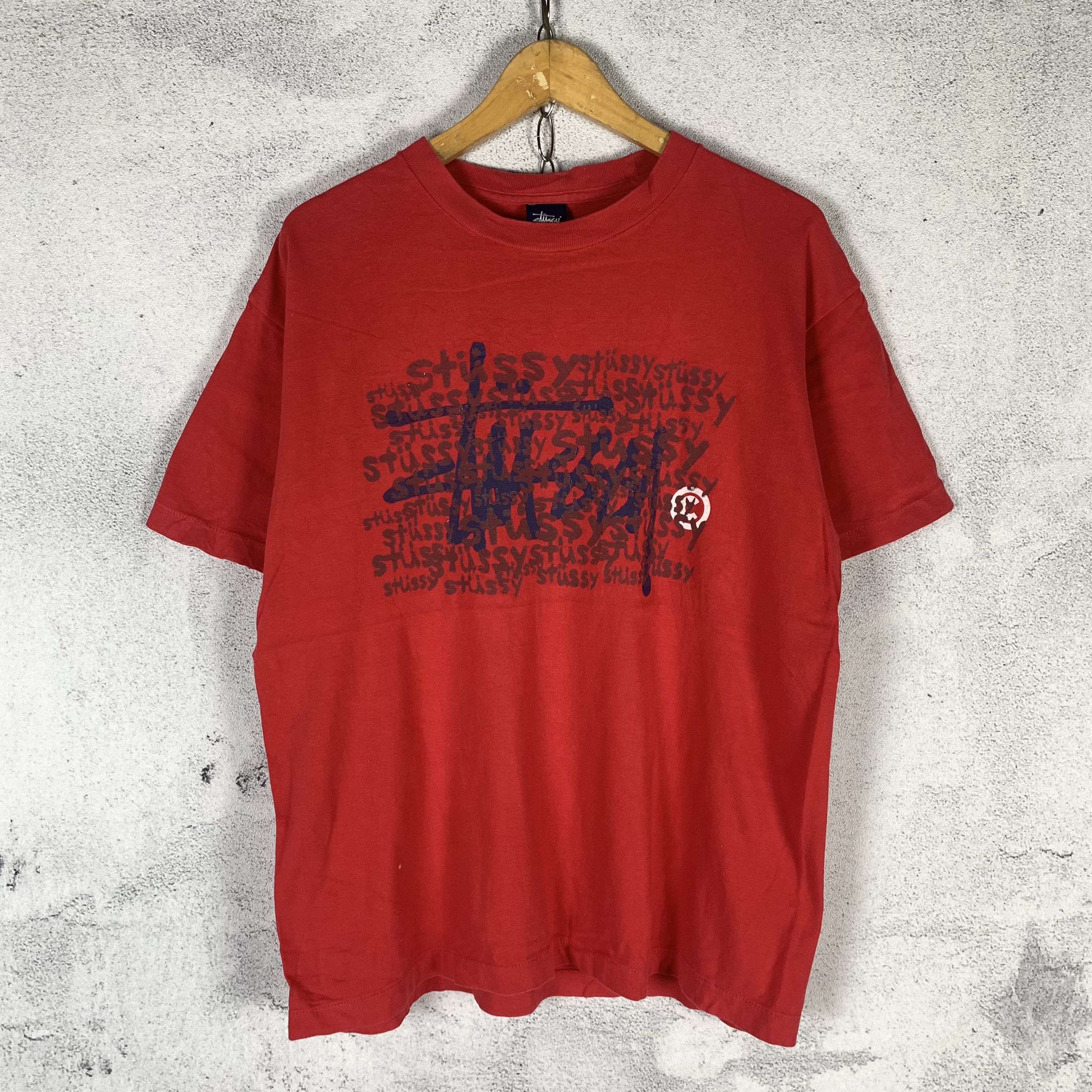 Stussy × Vintage Vintage 80s Stussy T-shirt Rasta Feelin Irie
