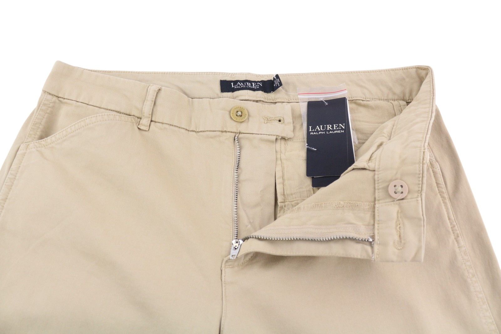 Lauren Ralph Lauren W31 Brown Slim Ankle Zip Trousers 84705 Size 31" - 4 Thumbnail