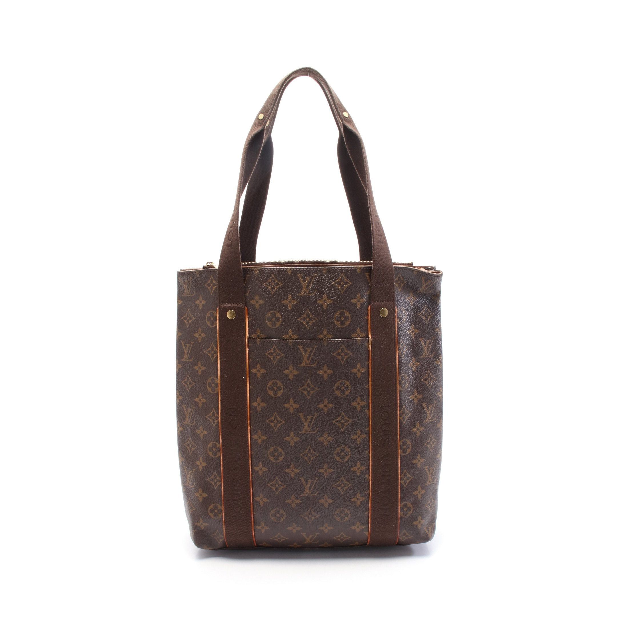 Louis Vuitton Louis Vuitton Hippopotamus Bobourg Monogram Shoulder Bag Tote Leather Brown Size ONE SIZE - 1 Thumbnail