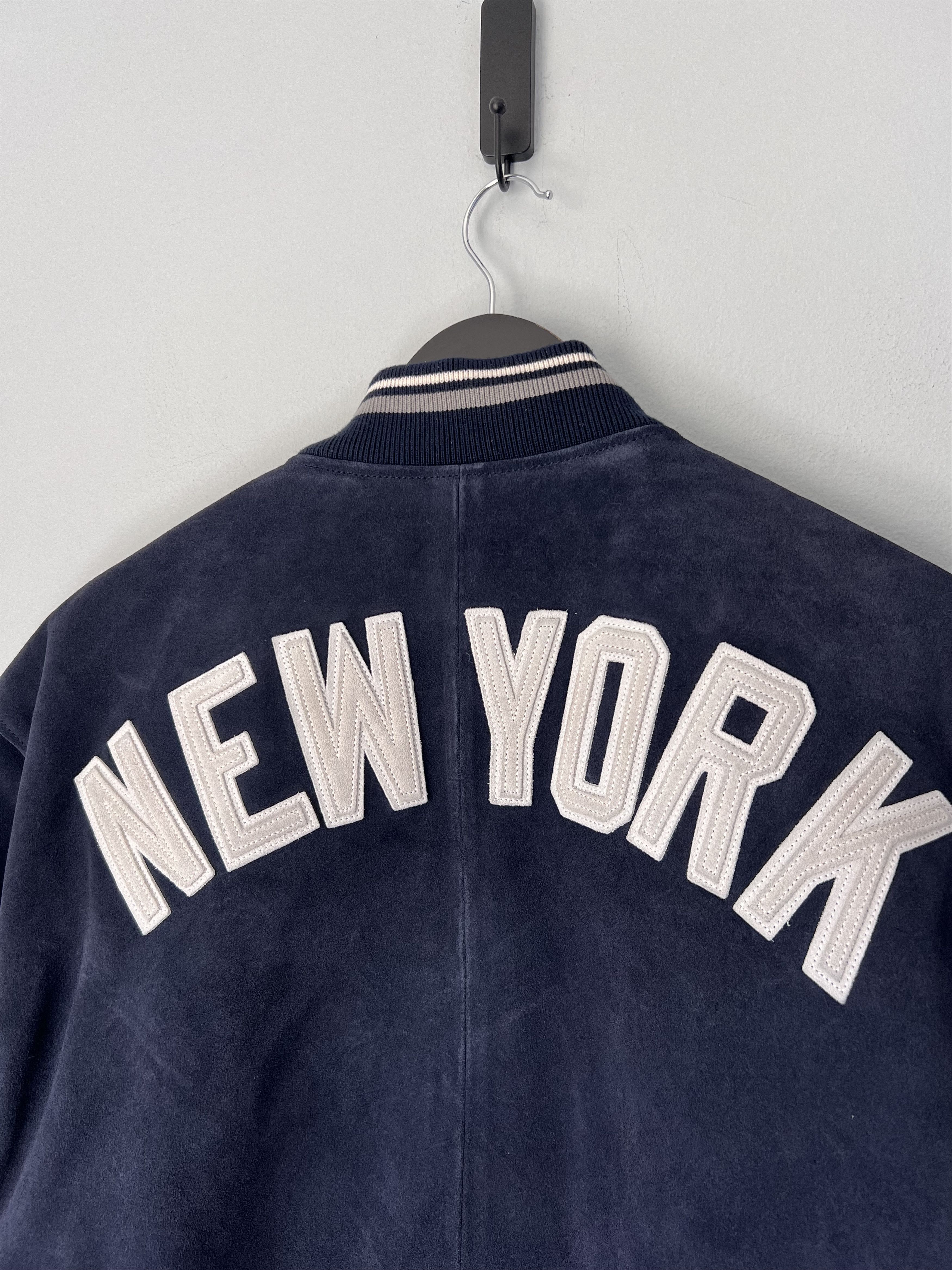 Kith × New York Yankees Kith New York Yankees Suede Porter Bomber Jacket Size US XL / EU 56 / 4 - 7 Thumbnail