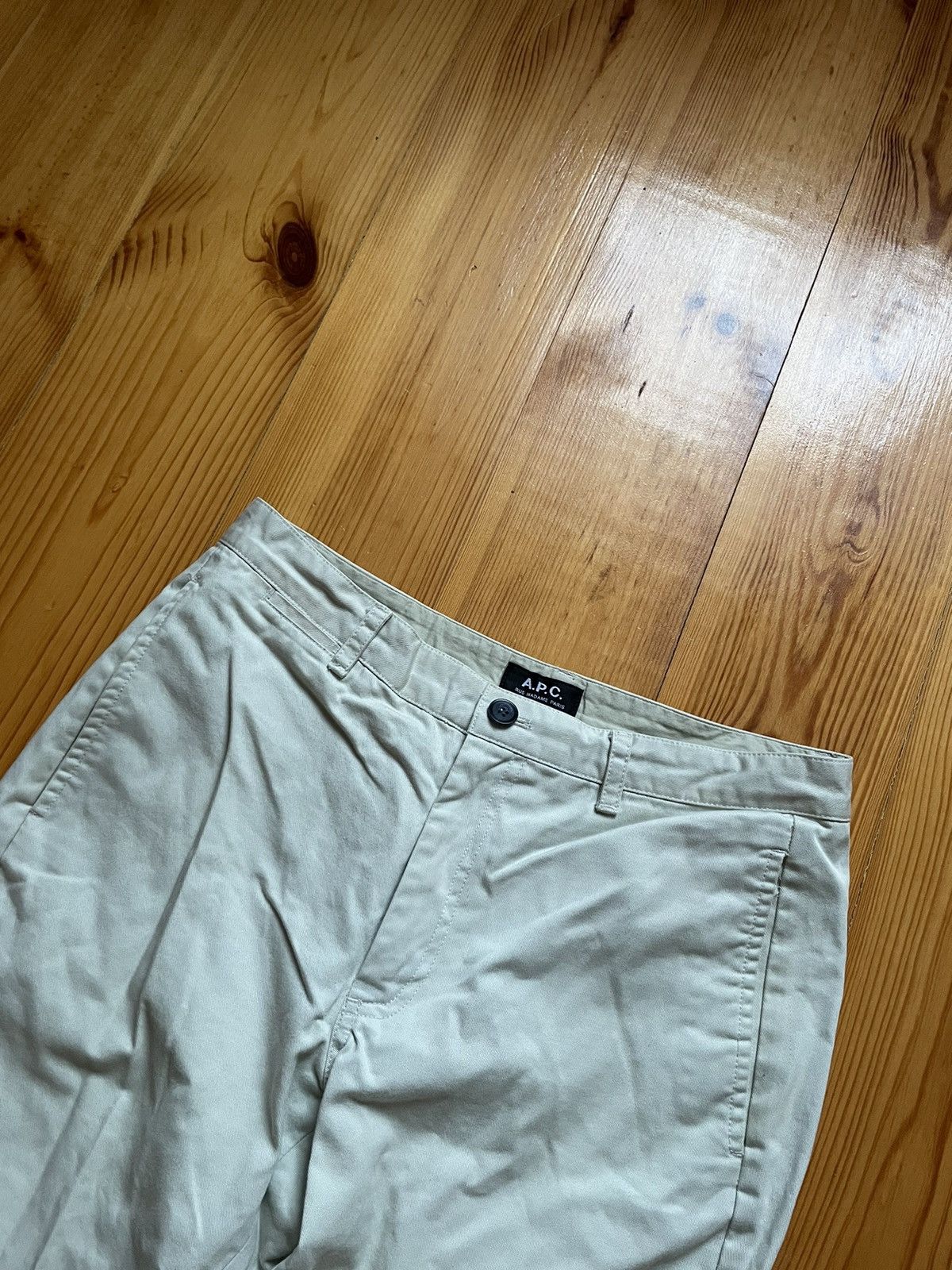 A.P.C. A.P.C. Rue Madame Paris Men's Classic Chino Cotton Pants Size US 29 - 4 Thumbnail