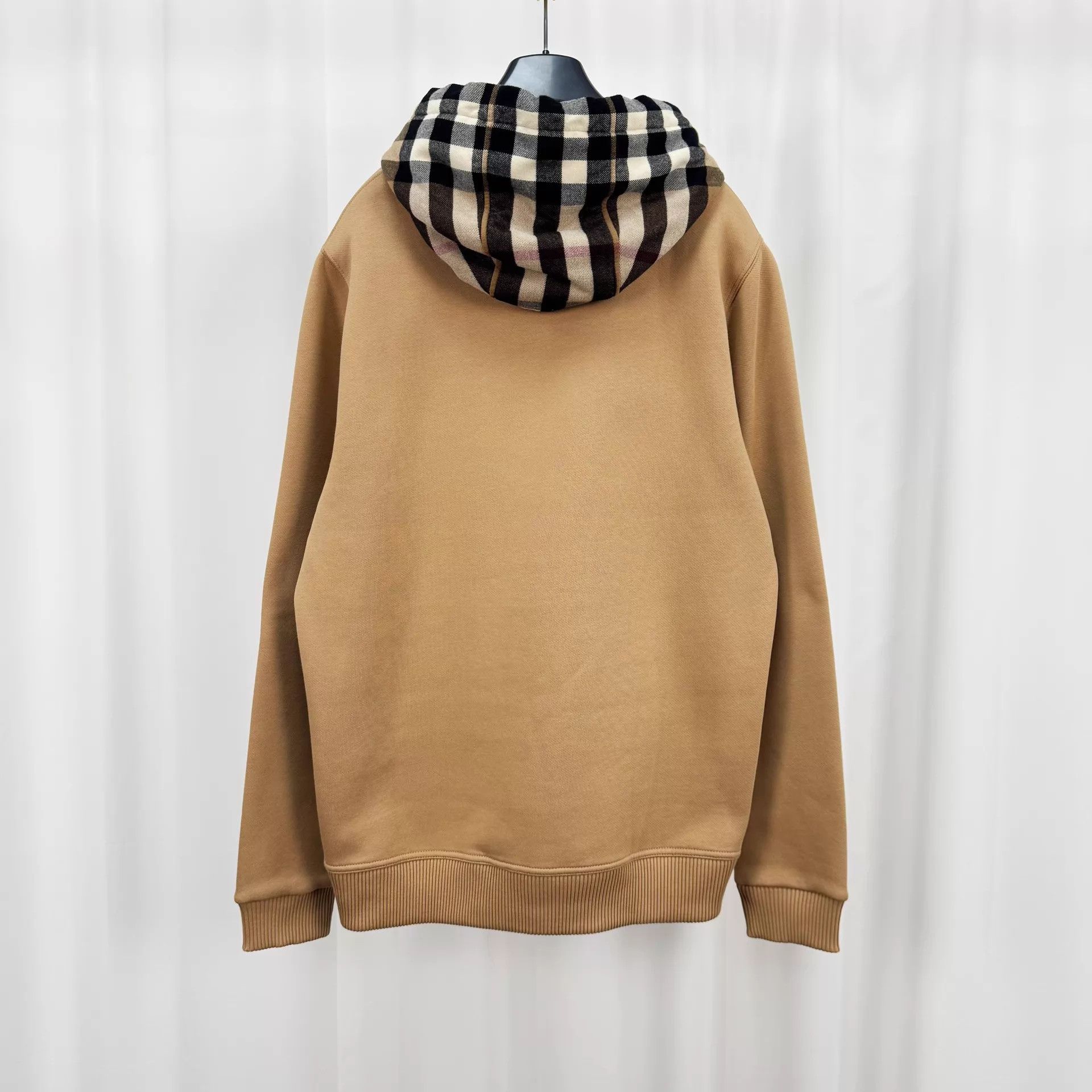 Burberry Burberry Camel Check Hoodie S New Size US S / EU 44-46 / 1 - 2 Thumbnail