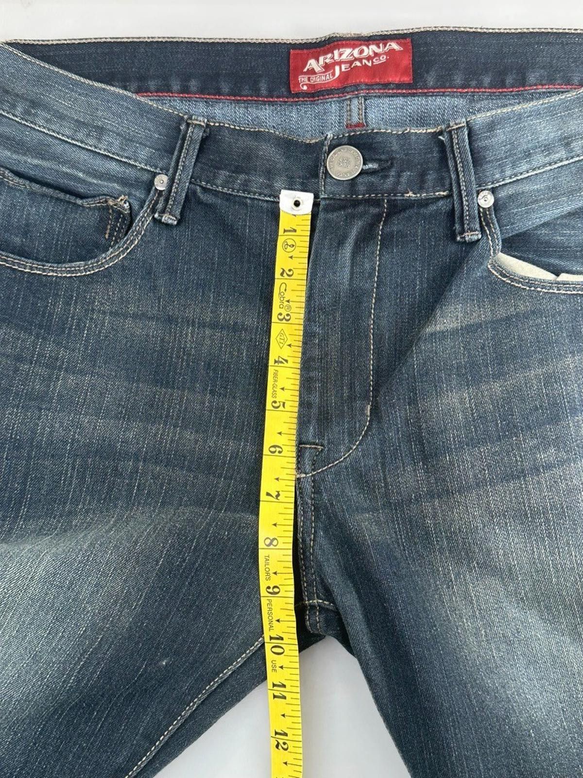 Arizona Jean Co. Arizona Jeans - Men's 34/34 Blue Skinny Denim Jeans Size US 34 / EU 50 - 4 Thumbnail