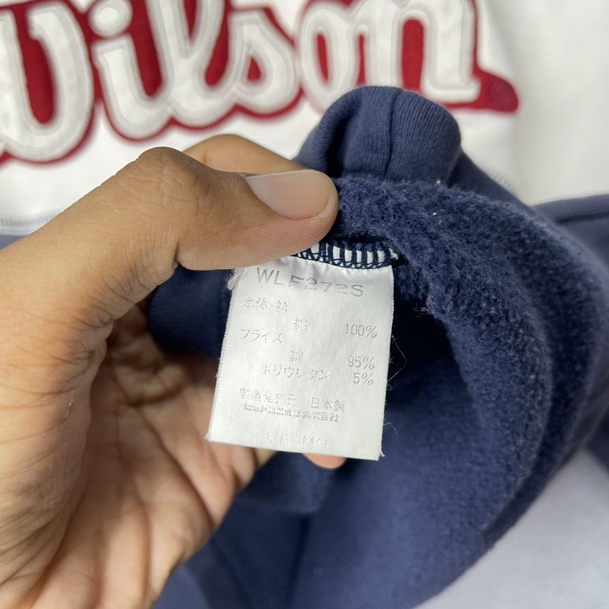 Wilson Vintage Wilson USA Rugby Sweatshirt Pullover Size US L / EU 52-54 / 3 - 10 Thumbnail