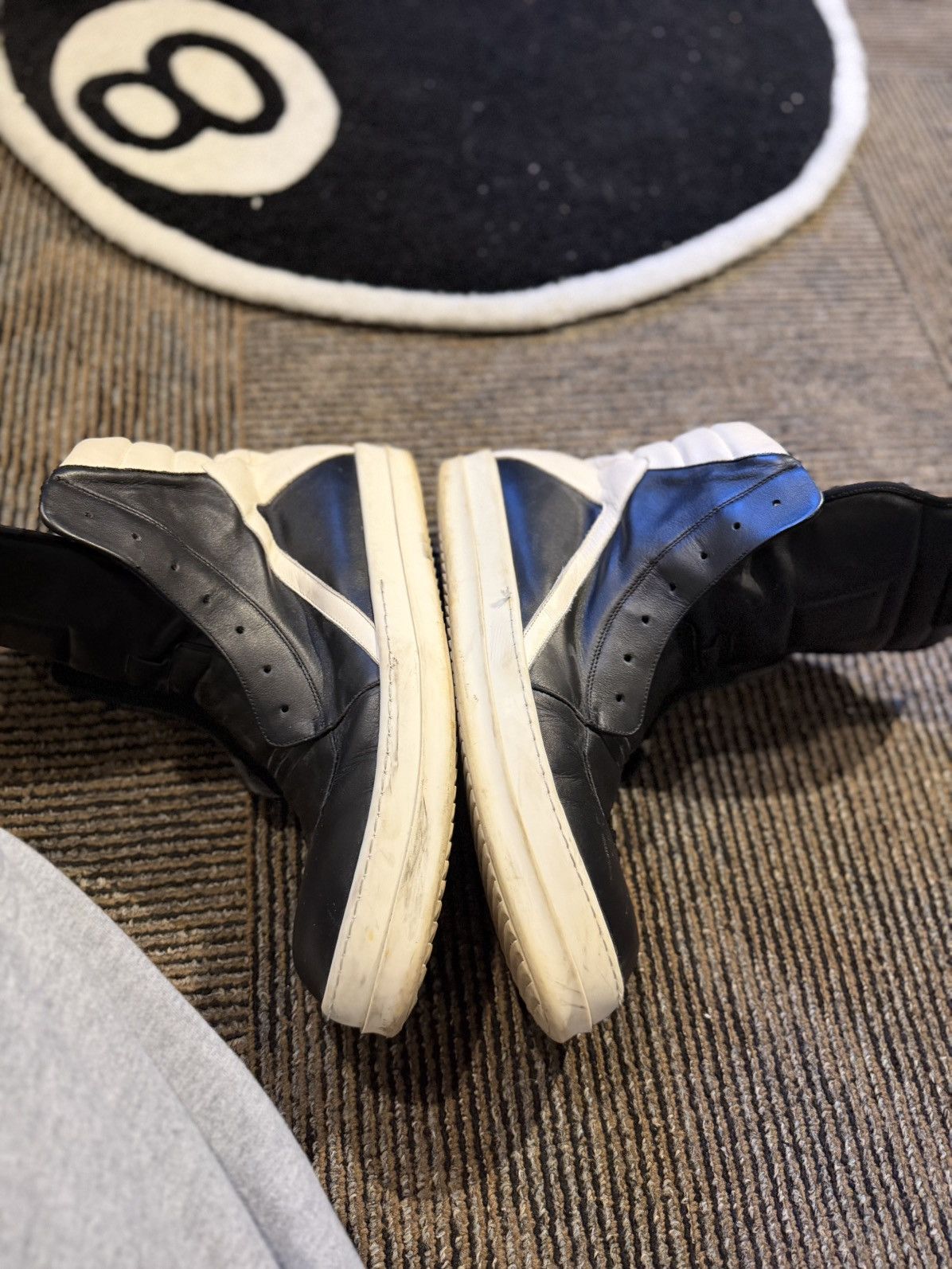 Rick Owens Rick Owens Geobaskets Size US 11.5 / EU 44-45 - 4 Thumbnail